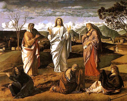 Risultati immagini per La Trasfigurazione di Gesù